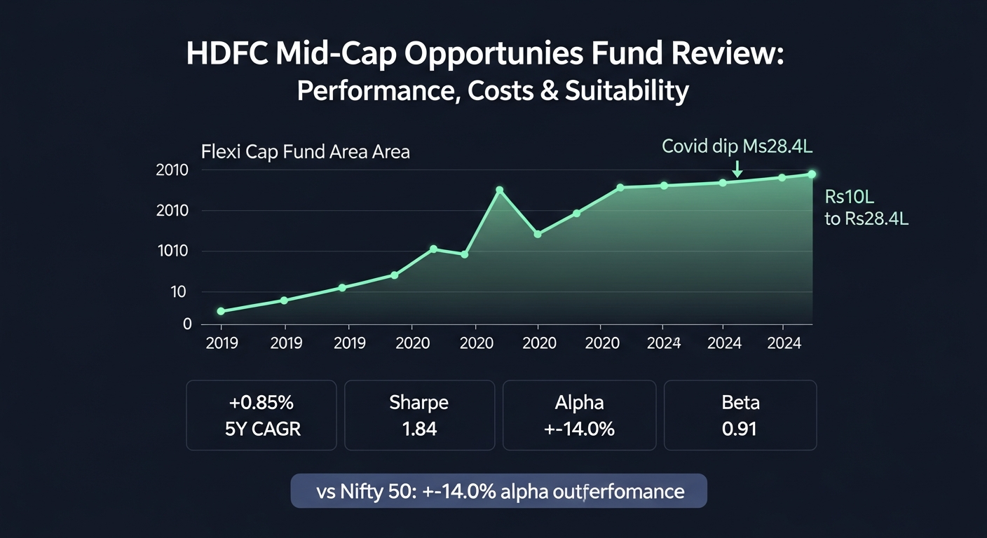 HDFC Mid-Cap Opportunities Fund Review: Performance, Costs & Suitability